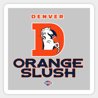 Orange Slush (Broncos) Sticker